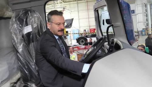 Eskişehir Valisi "Ford F-Max" testine çıktı!