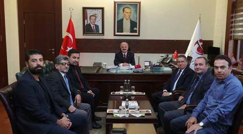 Eskişehir Valisi Çakacak, TSYD Eskişehir şubesini kabul etti