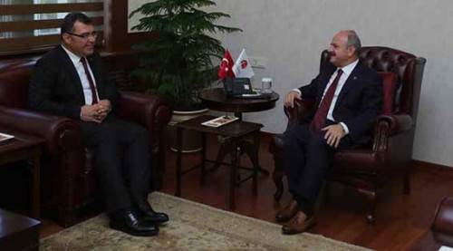 Eskişehir Valisi Çakacak, TÜBİTAK Başkanı Mandal’ı kabul etti