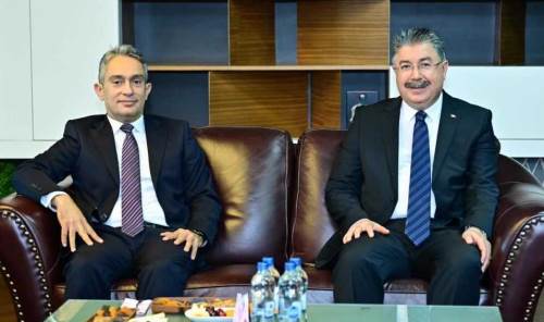 Eskişehir Valisi Erdinç Yılmaz, Başsavcı Ferhat Deniz ile bir araya geldi