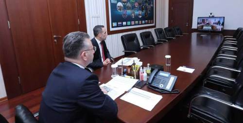 Eskişehir Valisi Hüseyin Aksoy KYK toplantısına katıldı