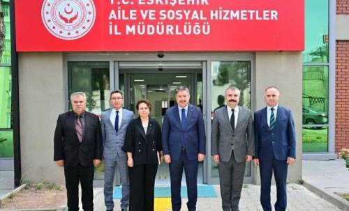 Eskişehir Valisi Yılmaz’dan Aile ve Sosyal Hizmetler İl Müdürlüğü’ne ziyaret
