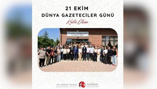 Eskişehir Valisi Yılmaz’dan Dünya Gazeteciler Günü mesajı