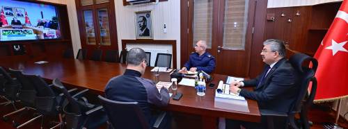 Eskişehir Valisi Yılmaz’dan güvenlik zirvesine çevrim içi katılım