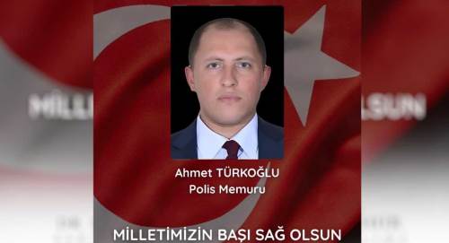 Eskişehir Valisi Yılmaz’dan şehit polis Ahmet Türkoğlu için taziye mesajı