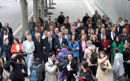 Eskişehir vekilleri de o yürüyüşte