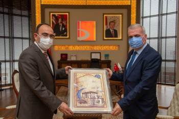 Eskişehir Vergi Dairesi Başkanı Çelik’Ten Rektör Beydemir’E Ziyaret
