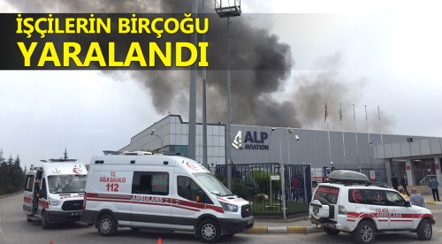 Eskişehir yangınında işçilerin birçoğu yaralandı