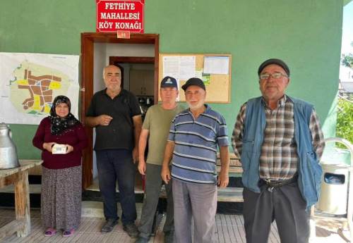 Eskişehir yangınında köylüler tek yürek oldu