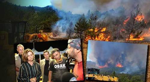 Eskişehir yanıyor, yürekler acıyor: Ülkemizin başı sağ olsun!