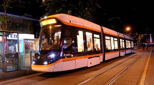 Eskişehir yeni tramvay hattına kavuştu