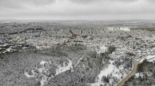Eskişehir yeniden bembeyaz