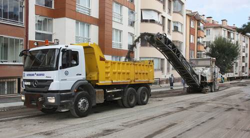 Eskişehir yolları yenileniyor