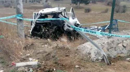 Eskişehir yolunda can pazarı: 1 ölü, 1 yaralı