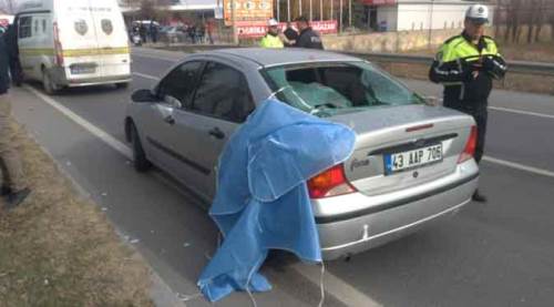 Eskişehir yolunda feci ölüm