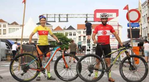 Eskişehirli bisikletçilere Almanya'da büyük şok!