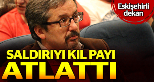 Eskişehirli dekan saldırıyı kıl payı atlattı