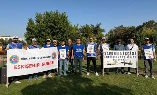 Eskişehirli emekçilerden "Toplu İş Sözleşmesi" için kritik eylem