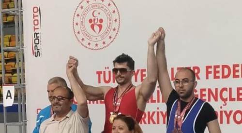 Eskişehirli görme engelli sporcu Türkiye 3’üncüsü oldu