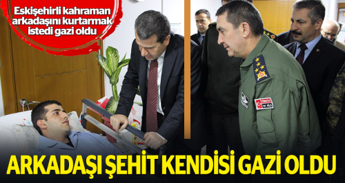 Eskişehirli kahraman teğmen