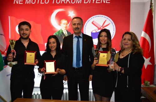 Eskişehirli kuaförlerden uluslararası başarılar