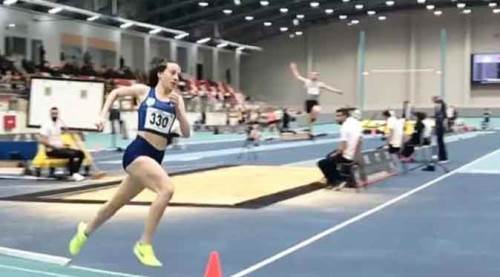 Eskişehirli milli atletten Türkiye rekoru!