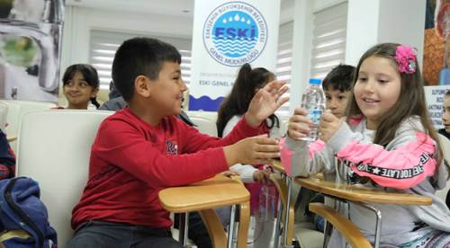 Eskişehirli miniklere su tasarrufu eğitimi