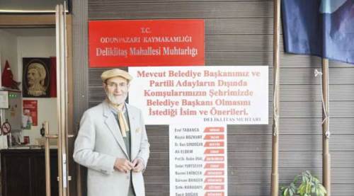 Eskişehirli muhtarın ilginç çalışması
