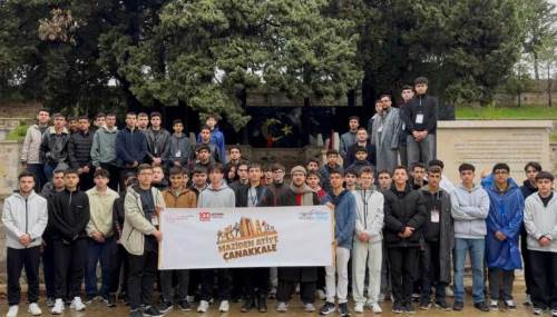 Eskişehirli öğrenciler Çanakkale'de tarihe yolculuk yaptı