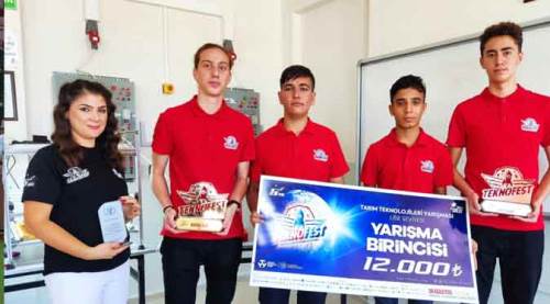 Eskişehirli öğrenciler geliştirdi, büyük ödül geldi