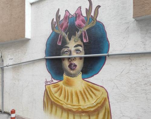 Eskişehirli sanatçılar boş duvarları güzelleştiriyor