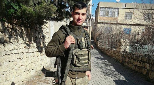 Eskişehirli şehidimizin son görüntüsü...