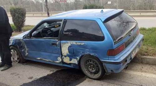 Eskişehirli siyasetçi kaza geçirdi