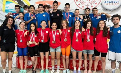 Eskişehirli sporculardan ANALİG yüzme müsabakalarında büyük başarı