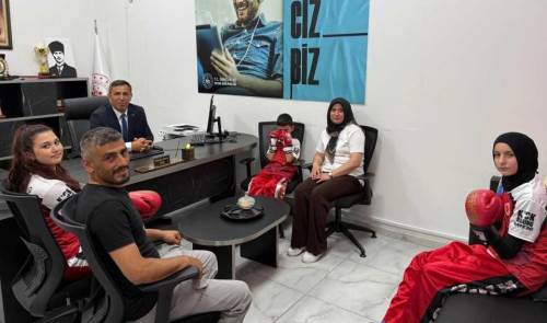 Eskişehirli sporculardan Beylikova’da gurur ziyareti