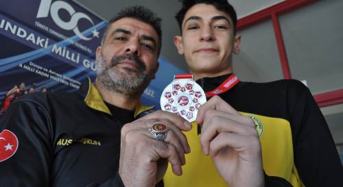 Eskişehirli sporcunun hedefi yüksek!