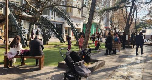 Eskişehirliler hafta sonunun tadını Hamamyolu’nda çıkardı