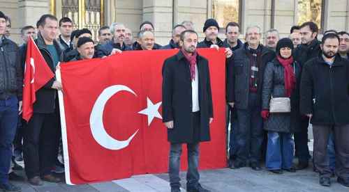 Eskişehirlilerden teröre tepki 