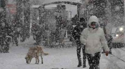 Eskişehirlilerin kar hasreti bitti