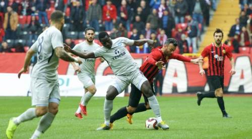 Eskişehirspor - Adana Demirspor maçından çok özel görüntüler