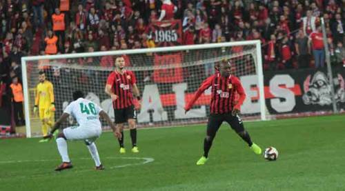 Eskişehirspor - Denizlispor: 1-1 Maç sonucu