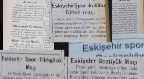 Eskişehirspor, 1965’ten çok önce kuruldu!