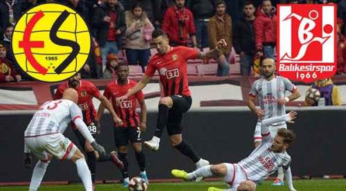 Eskişehirspor:1 - Balıkesirspor:2 maç sonucu ( Maç özeti)
