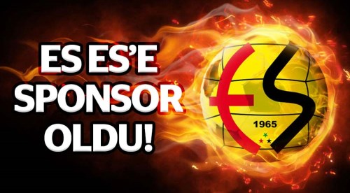 Eskişehirspor'a sponsor oldu!