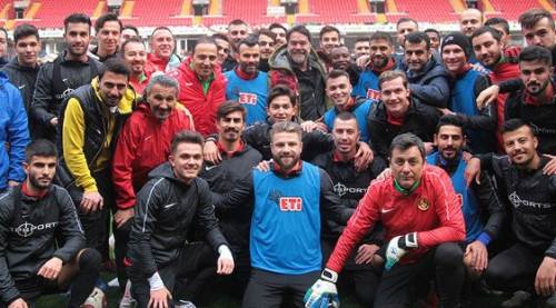 Eskişehirspor'a sürpriz ziyaretçi!