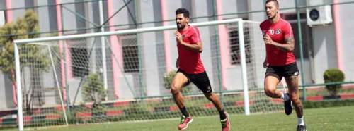 Eskişehirspor antrenmanında sürpriz! Takımla çalıştı...