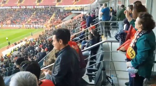 Eskişehirspor aşkı kameraya böyle yansıdı!