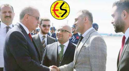 Eskişehirspor Başkanı Ay, Cumhurbaşkanı ile ne görüştü?