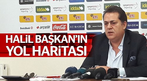 Eskişehirspor Başkanı Halil Ünal yol haritasını çiziyor