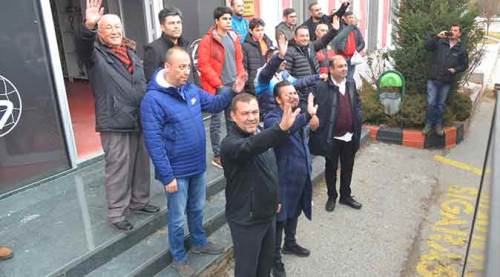 Eskişehirspor Bursa'ya böyle uğurlandı!